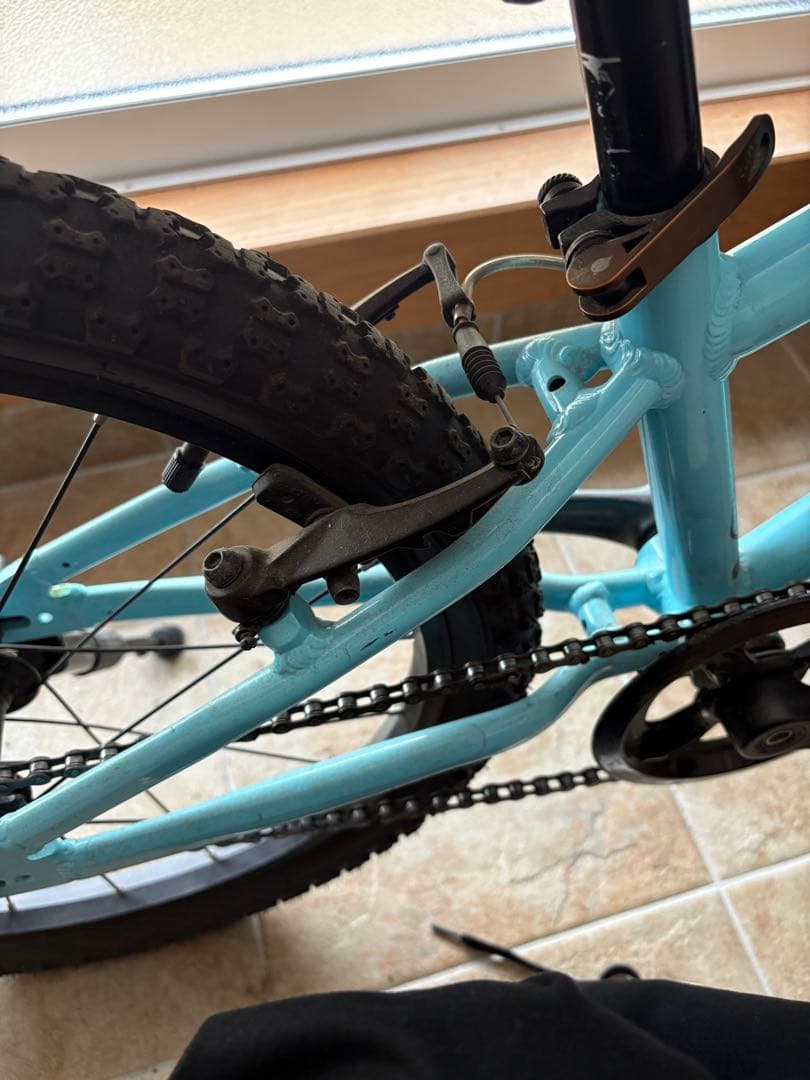 ヨツバサイクル　20インチ ラムネブルー　岡山引き取り限定