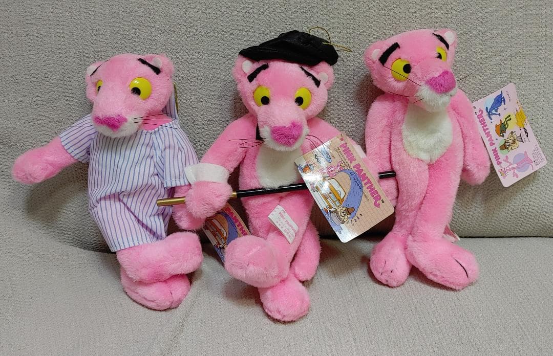 超巨大　激かわ　ピンクパンサー　ぬいぐるみ おまけ セット ②