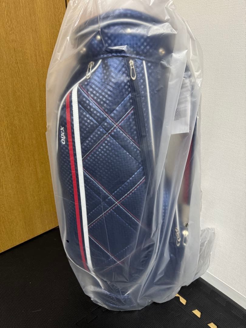 ゼクシオレディス　キャディバッグ　新品　ネイビー　GGC-X143W