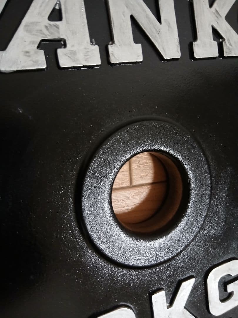 IVANKO(イヴァンコ)バー バンパープレート 10kg x 2枚　穴50mm