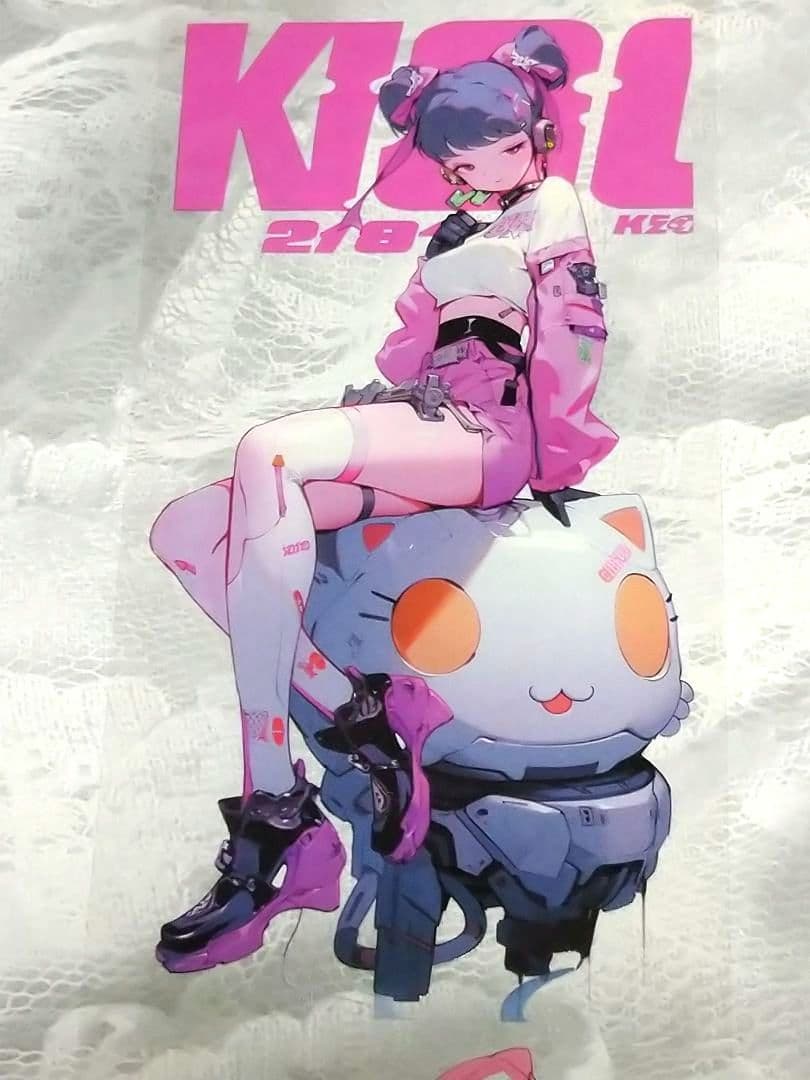 ラスト✩廃盤品✩J673＃猫の女郎(PET)切り売り海外人物女の子AIマステ