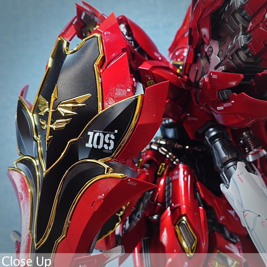 MG シナンジュ \"匠studioカスタム\" キャンディ塗装完成品