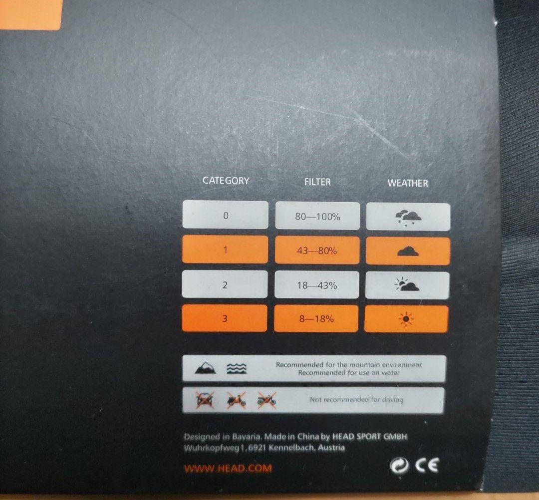訳有り。新品未使用 保管品 HEAD ヘッド Japan Fit ゴーグル