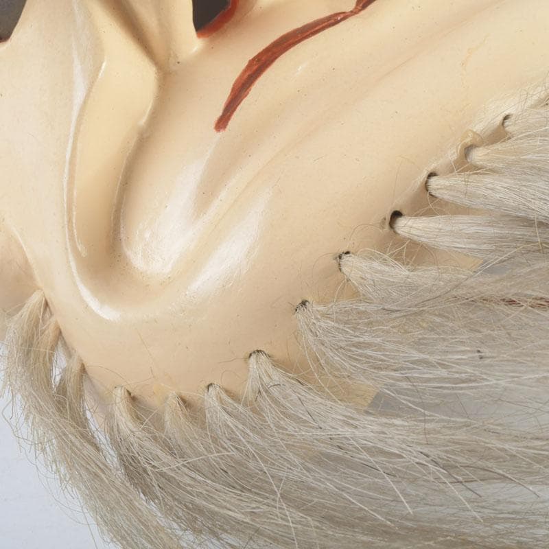 能面　能楽　雅楽　木彫　お多福面　翁面　2点まとめて　C　9291