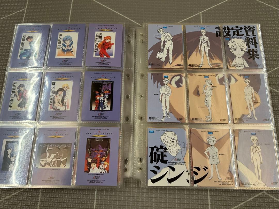 エヴァンゲリオン　カード　198枚