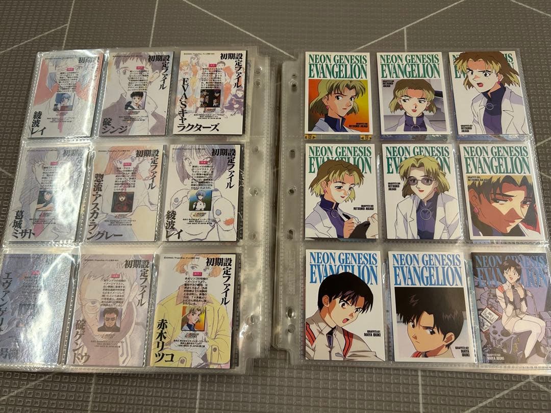 エヴァンゲリオン　カード　198枚