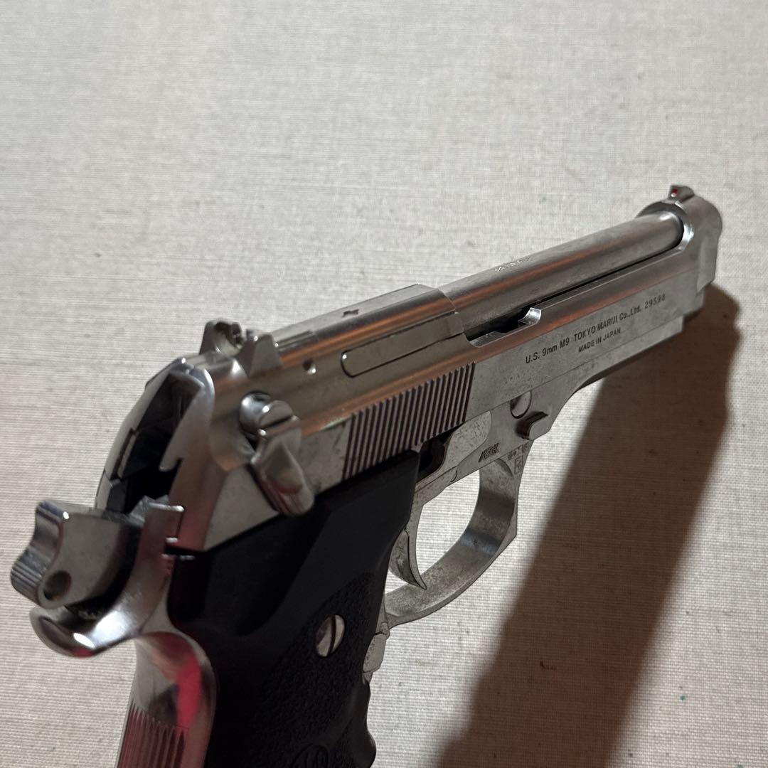 TOKYOマルイ M92F クローム ステンレス ガスガン サバゲー