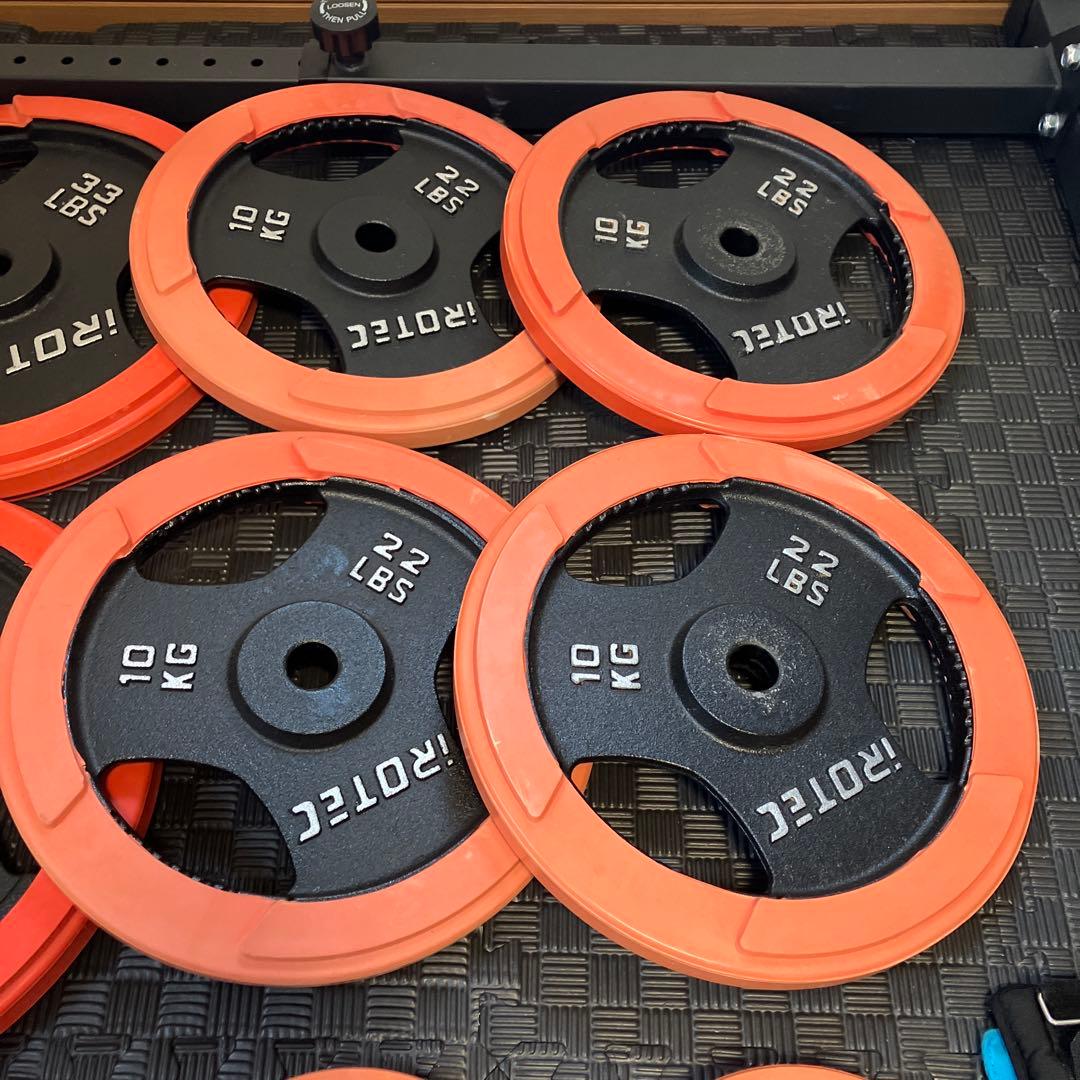 【直接引き取り限定】バーベルラック　ベンチプレス　プレート　アイロテック　その他