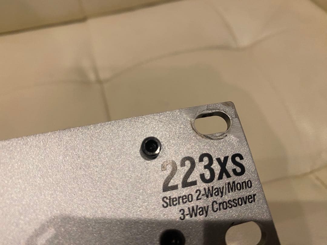 dbx 223xs クロスオーバー