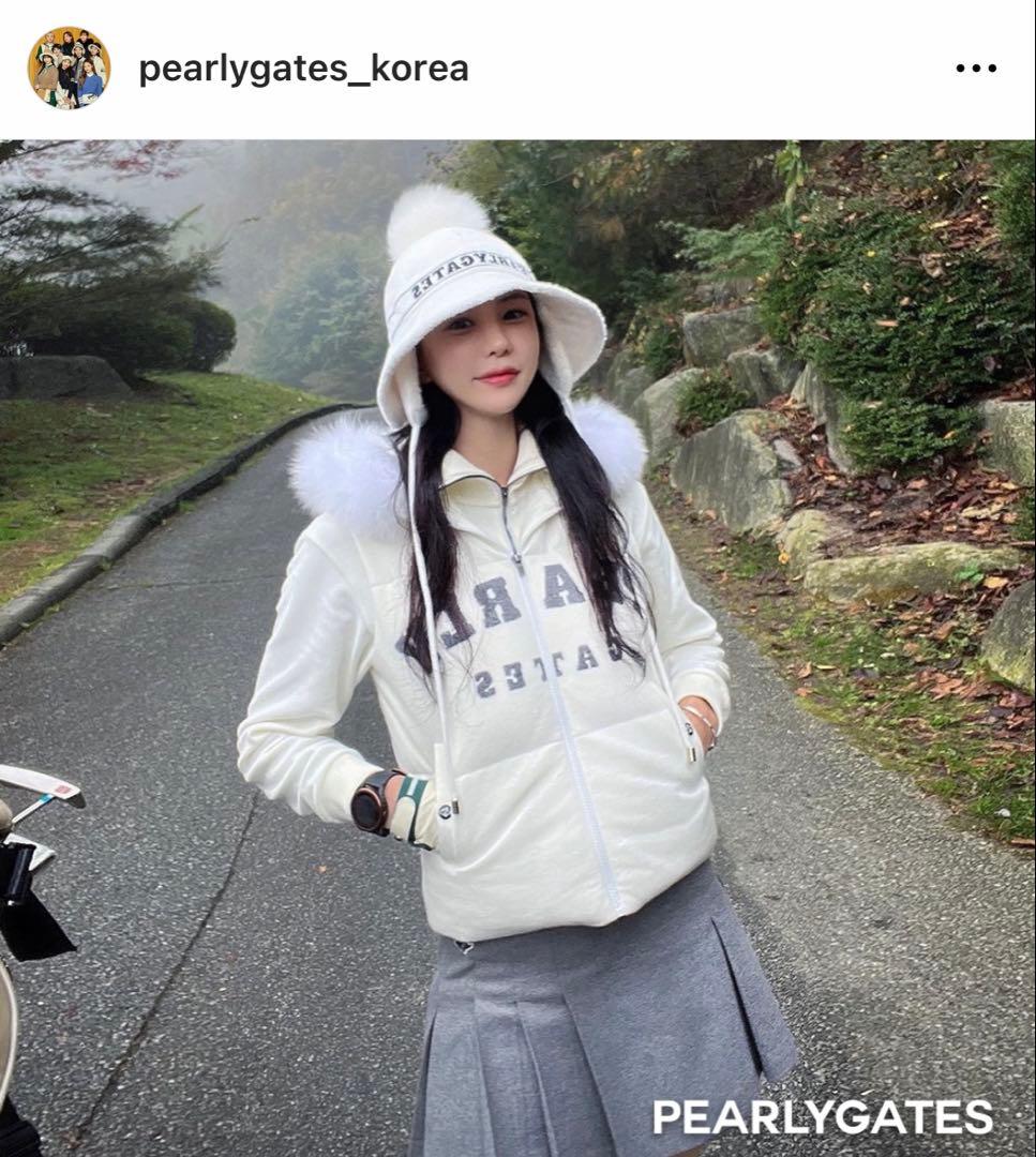 激レア　新品未使用　韓国パーリーゲイツ　ダウンベスト　1