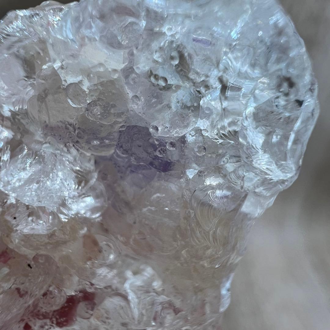 フローライトインハイアライトオパール FH2 共生 鉱物 標本 原石