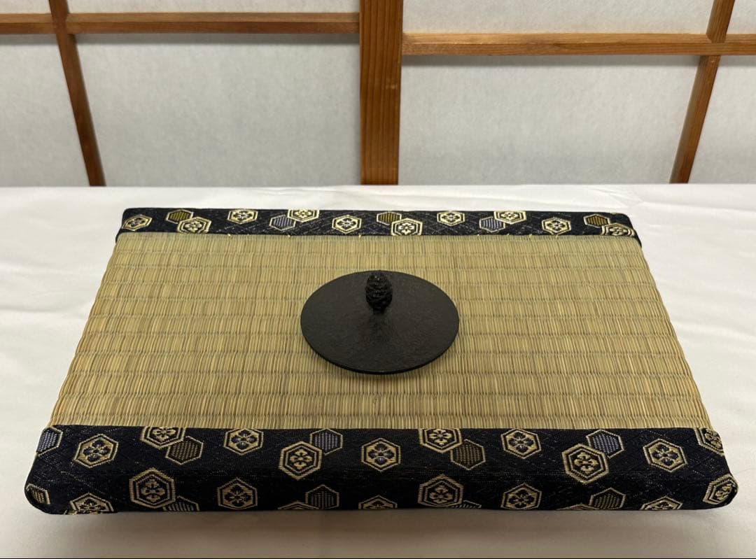 本番盛岡 薫山 南部鉄器 鉄瓶 柚子型 雲龍 1.2リットル 新品未使用品