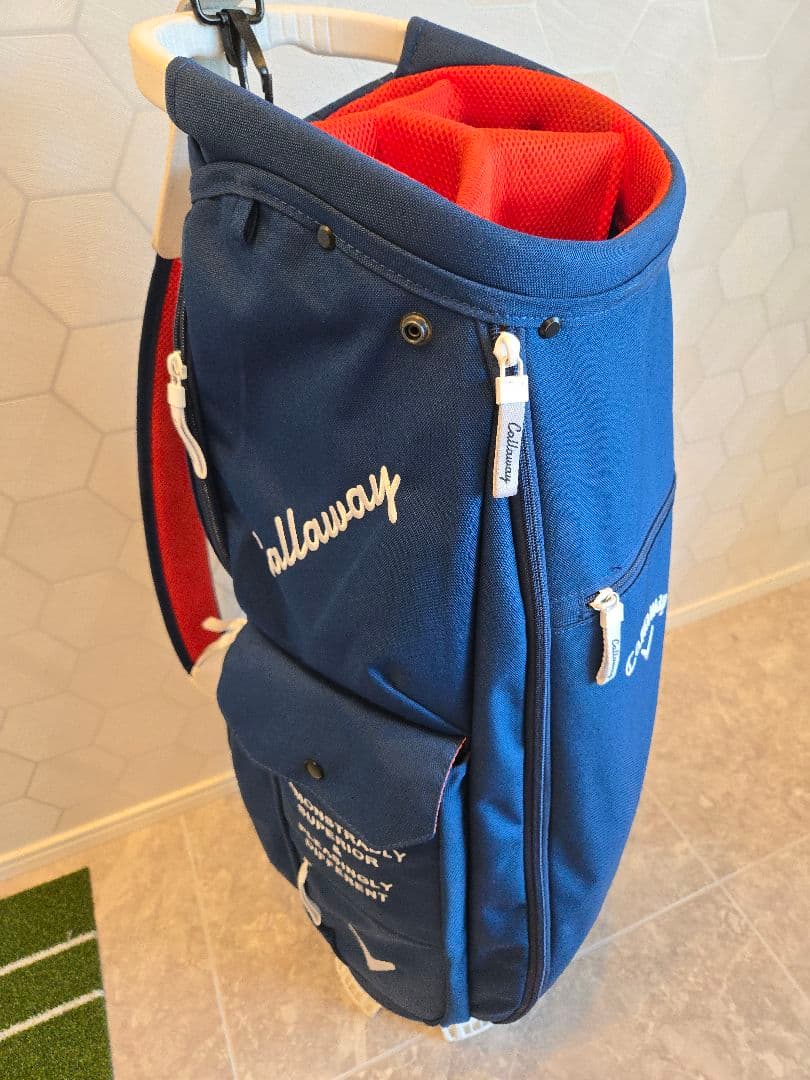 Callaway ネイビーキャディバッグ