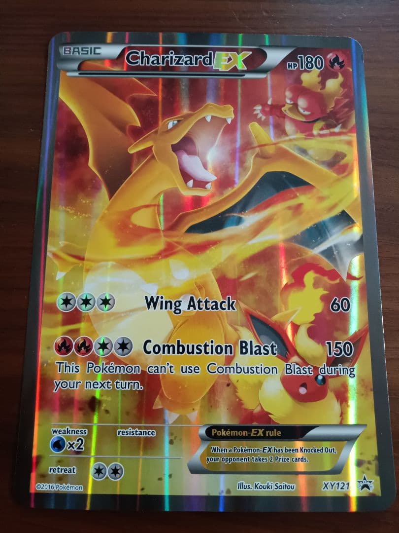 ジャンボカード　ピカチュウex　リザードンex　英語版各1枚