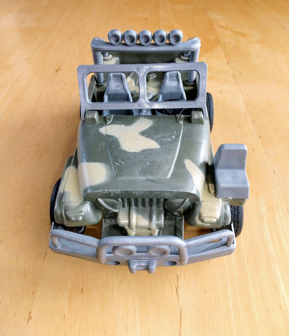 ミリタリー ジープ 地対空ミサイル砲車 ヘリコプター 自動走行砲 セット