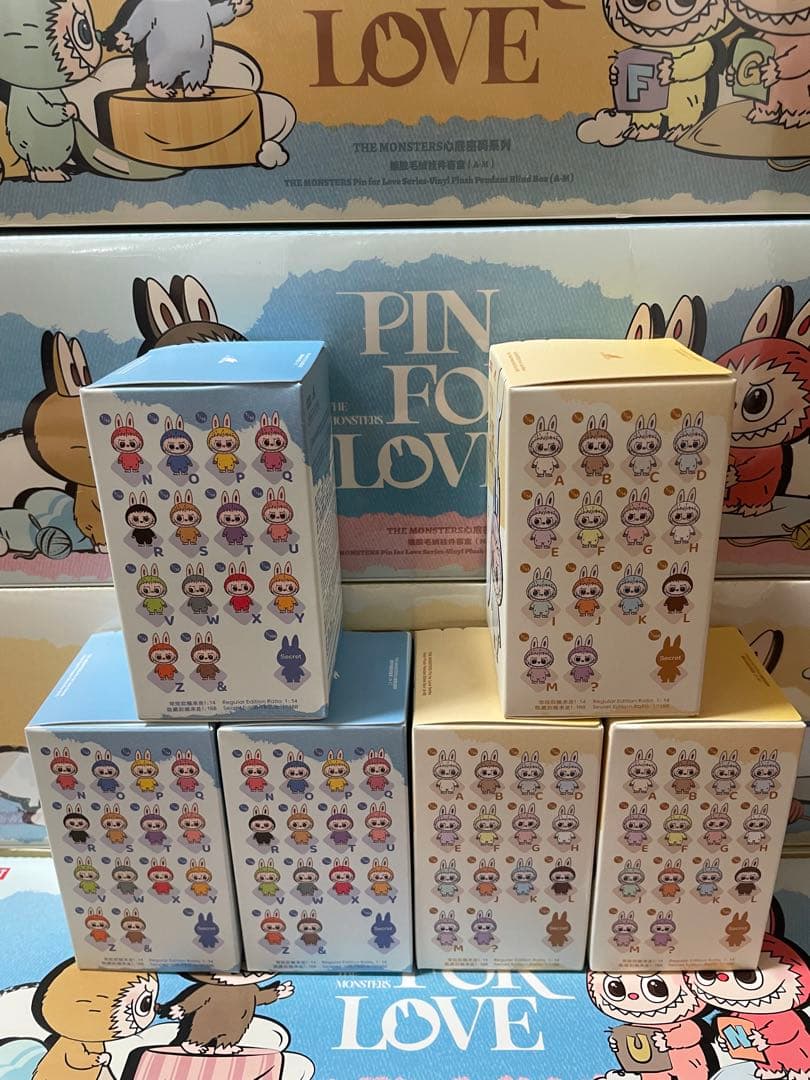Pin For Love N-Z 3箱　と　A -M 3箱