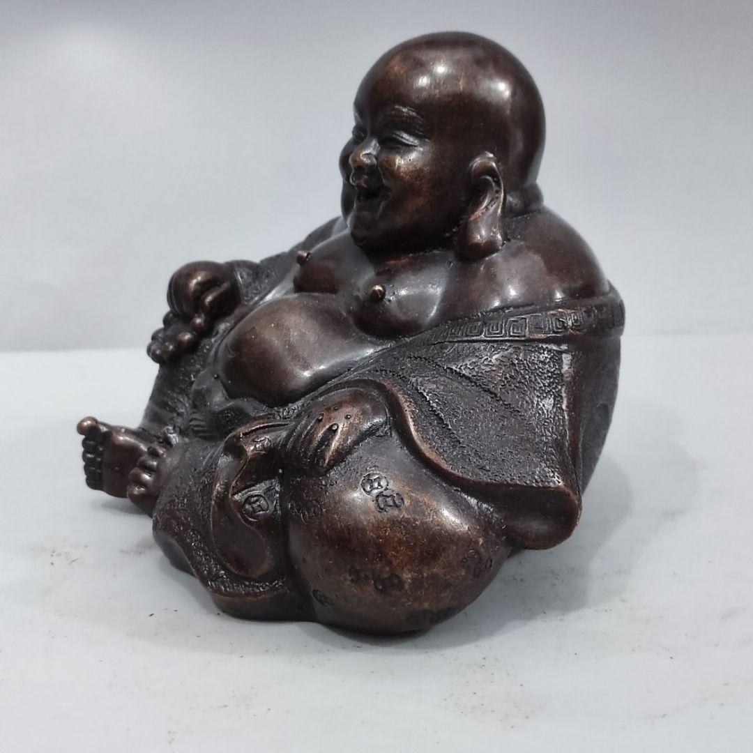 弥勒仏像の置物 工芸品 美術品