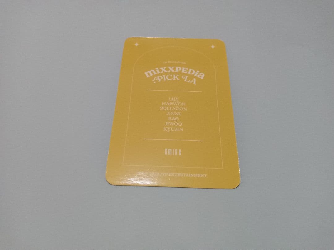 NMIXX nmixx mixxpedia makestar トレカ ソリュン