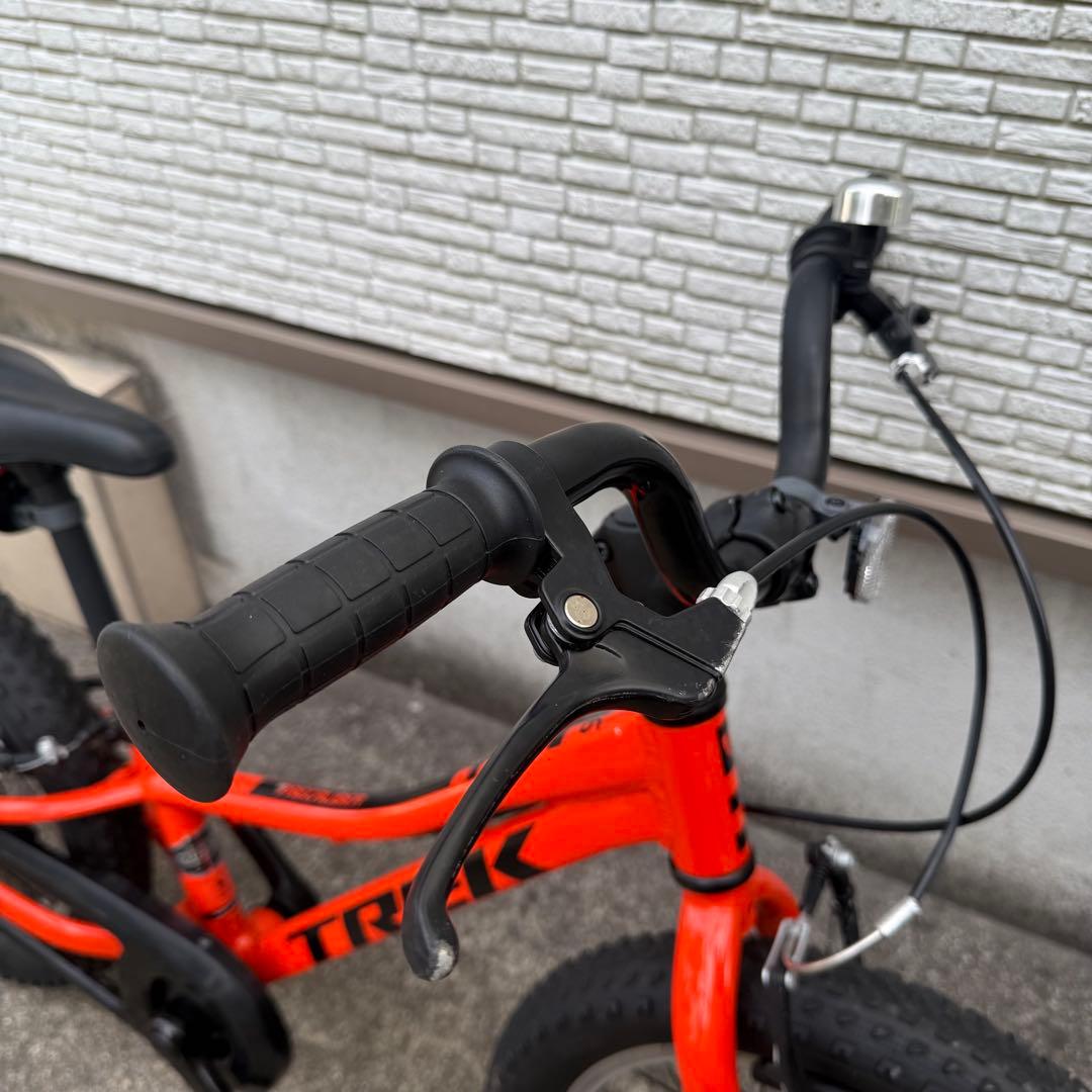 子供用自転車 16インチ Precaliber 身長99-117cm オレンジ