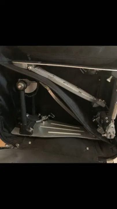 専用ケース付き　PearlシングルチェーンツインペダルPー1002エリミネーター