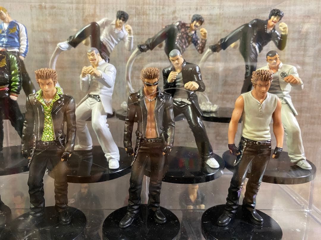 クローズ & WORST ブラックリストフィギュア まとめ売り 80体 ケース込