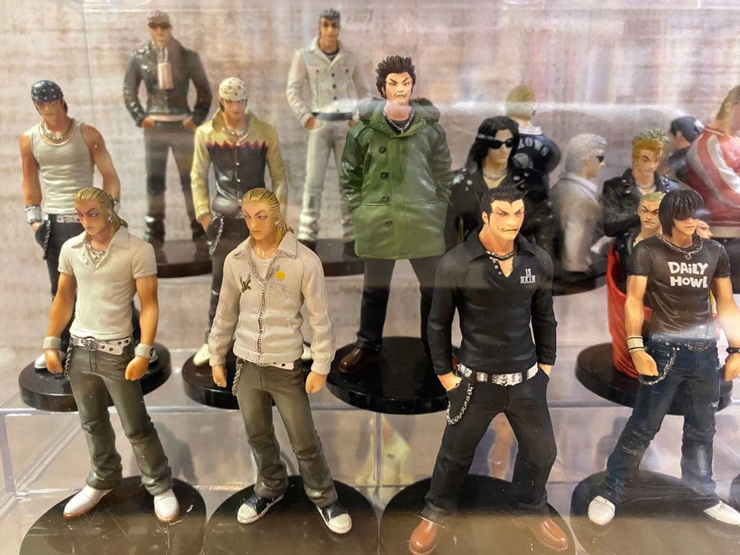 クローズ & WORST ブラックリストフィギュア まとめ売り 80体 ケース込