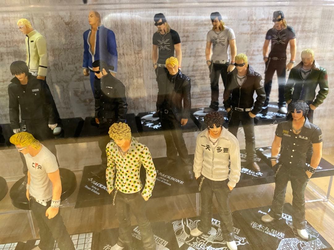 クローズ & WORST ブラックリストフィギュア まとめ売り 80体 ケース込