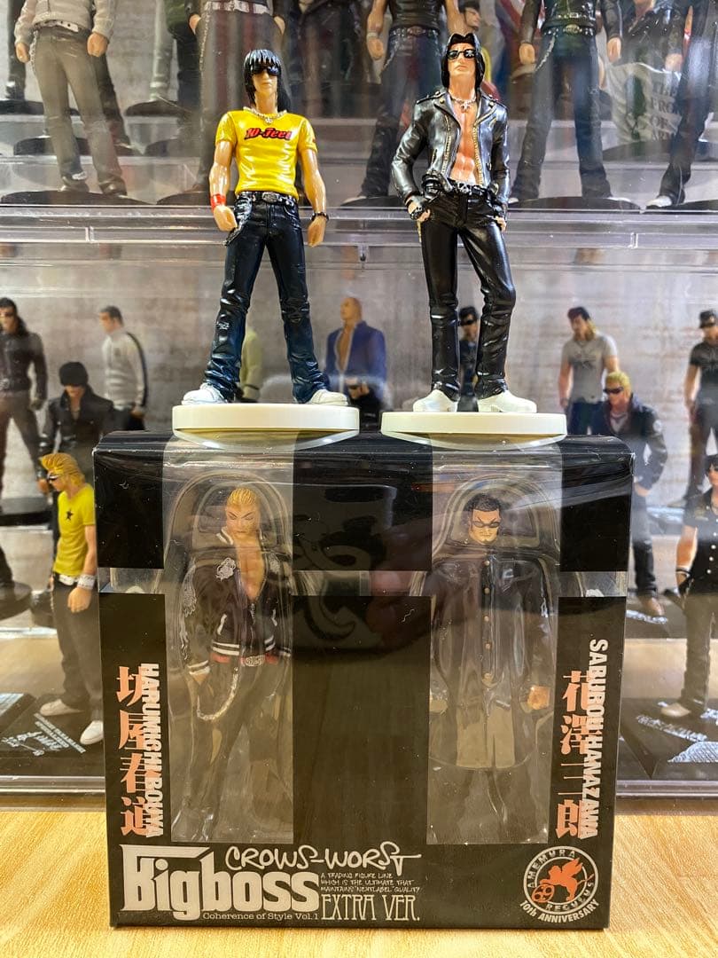 クローズ & WORST ブラックリストフィギュア まとめ売り 80体 ケース込