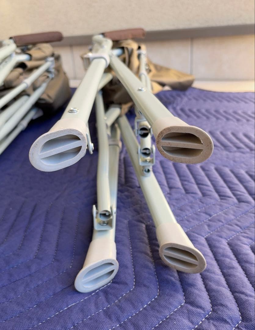 LOGOS ロゴス Life バックホールドチェア(ブラウン)【使用頻度少な目】