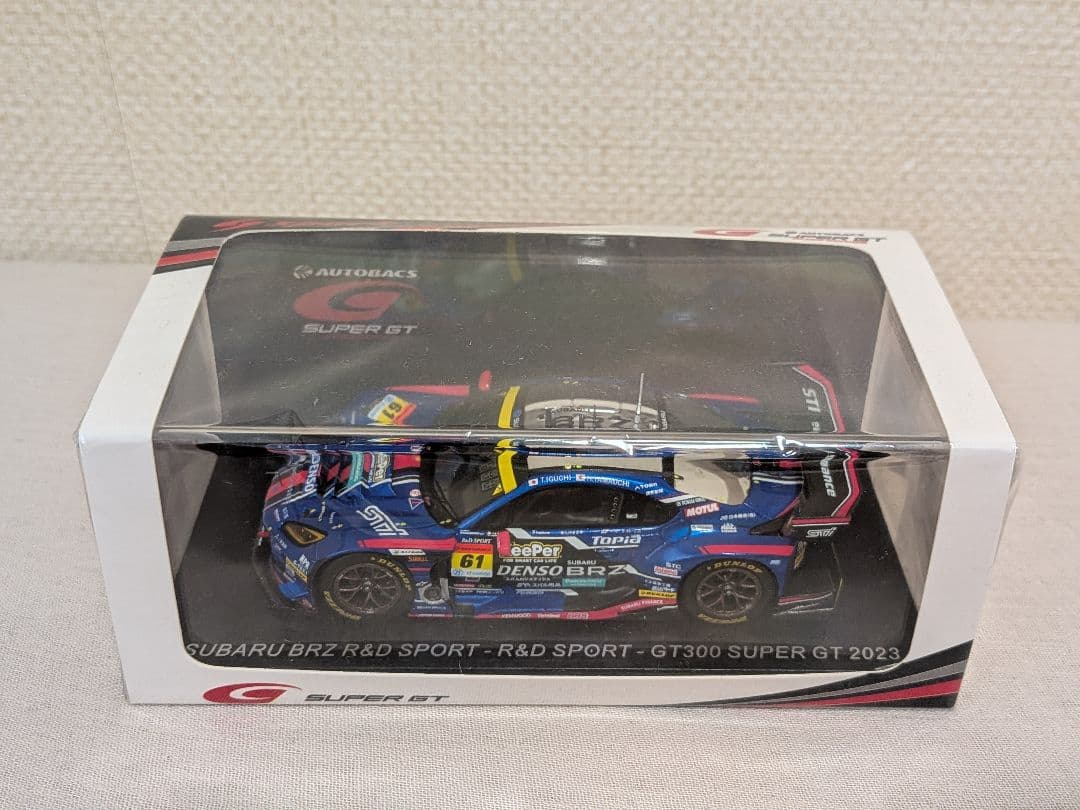 ミニカー SUBARU BRZ R&D SPORT GT300 SUPER GT 2023