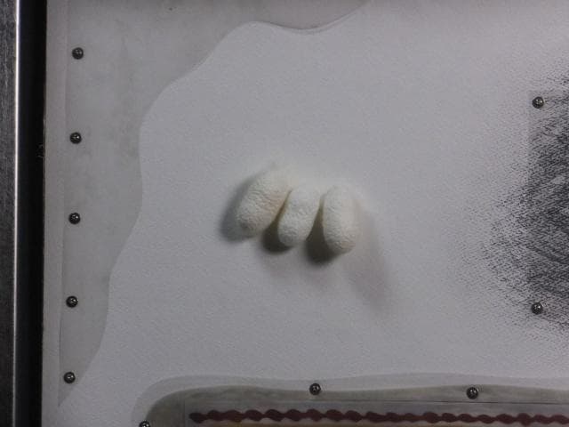 現代美術　馬場彬　直筆サイン『Composition』ミクストメディア0718C