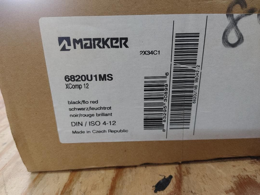 23/24 新品スキービンディング　 マーカー　XComp12 解放値4-12