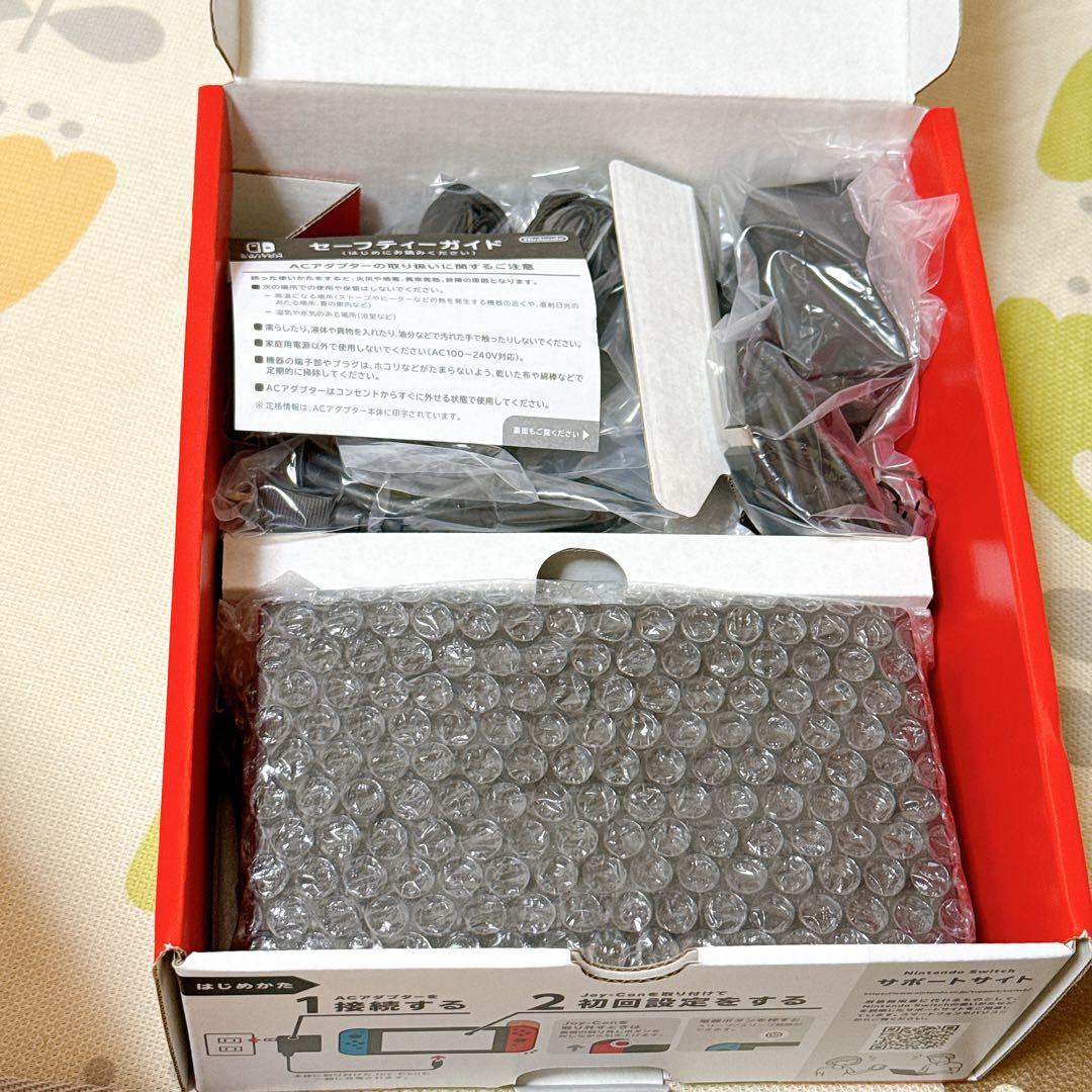 【動作確認済】Nintendo Switch本体 青/赤Joy-Con