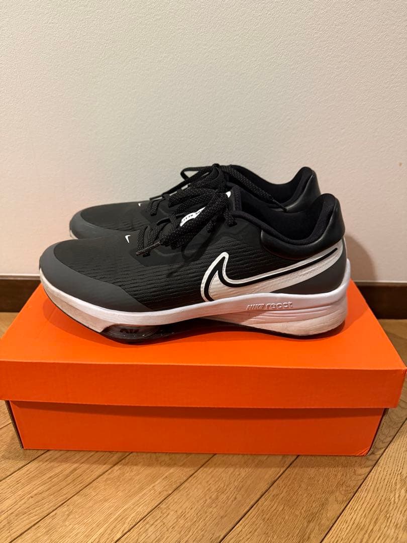 NIKE ゴルフシューズ エアズームインフィニティツアーネクスト ブラック 27