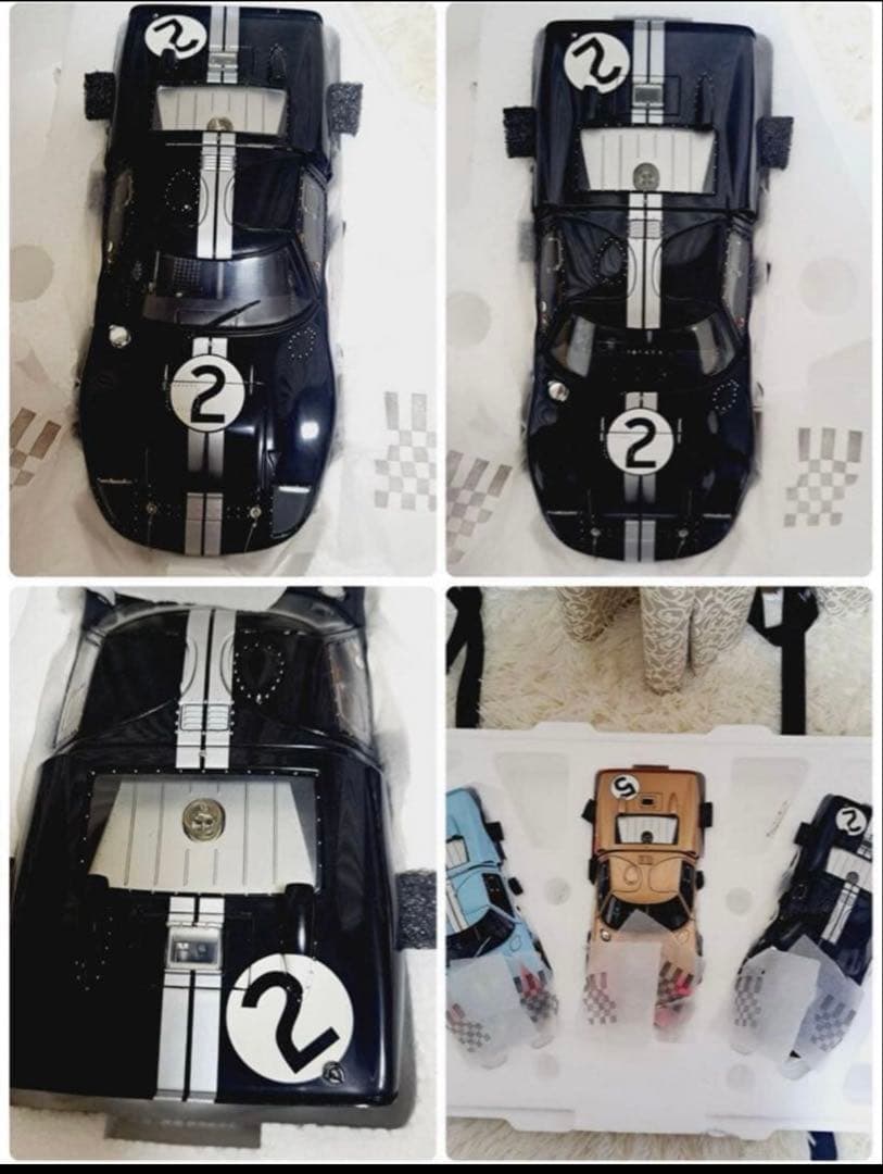 新品　エグゾト 京商 1/18 フォードGT40 Mk II 1966 ルマン