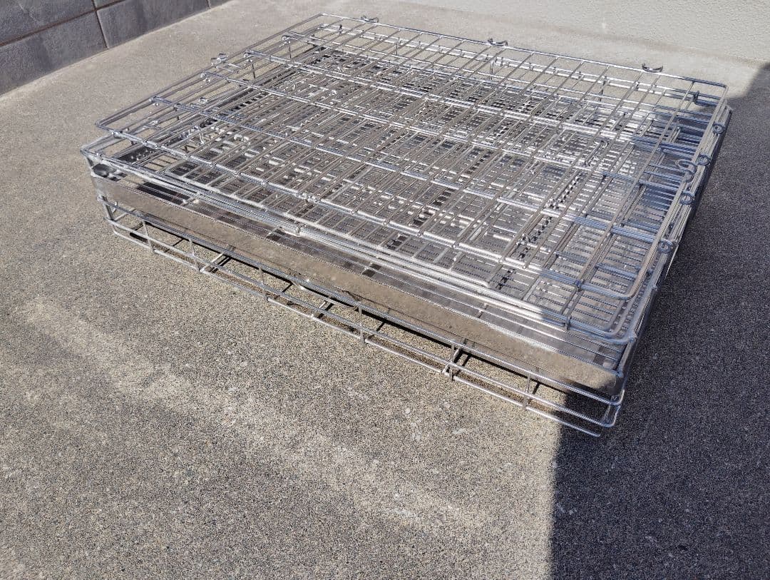 お値下げ、ハチコウ ステンレスケージＭ−ＳＯＰ 長面開 美品