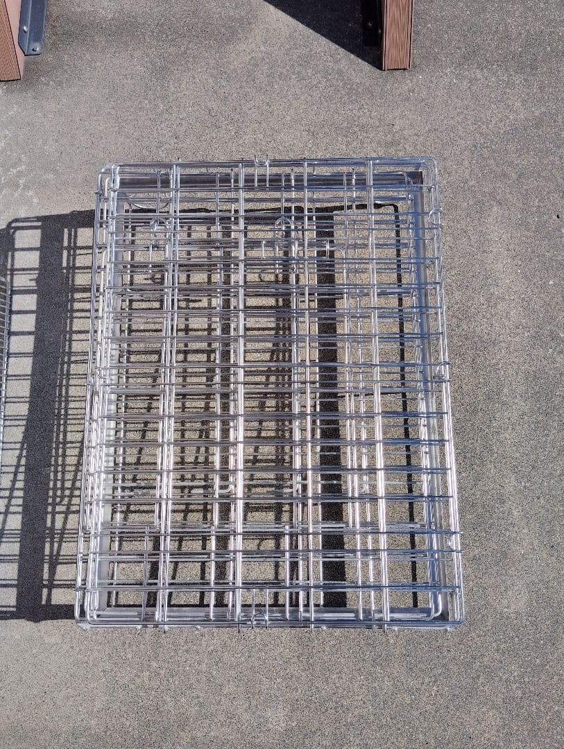 お値下げ、ハチコウ ステンレスケージＭ−ＳＯＰ 長面開 美品