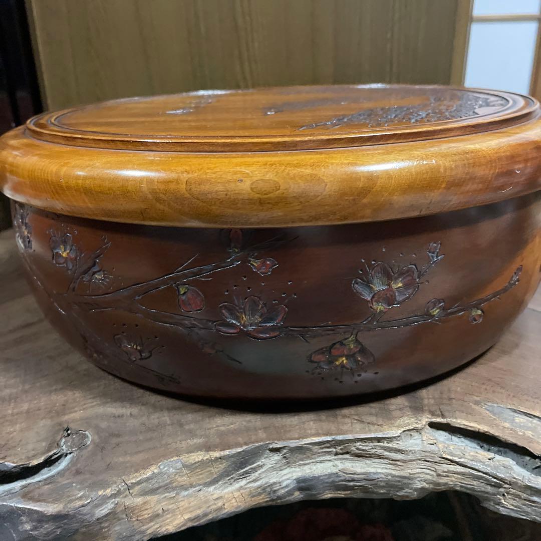 烏城彫　茶櫃