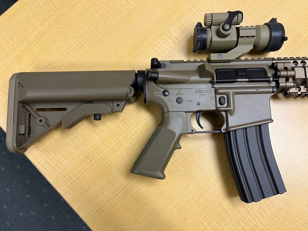 レシーライフル　希少タンカラー美品　トイガン　バッテリー有