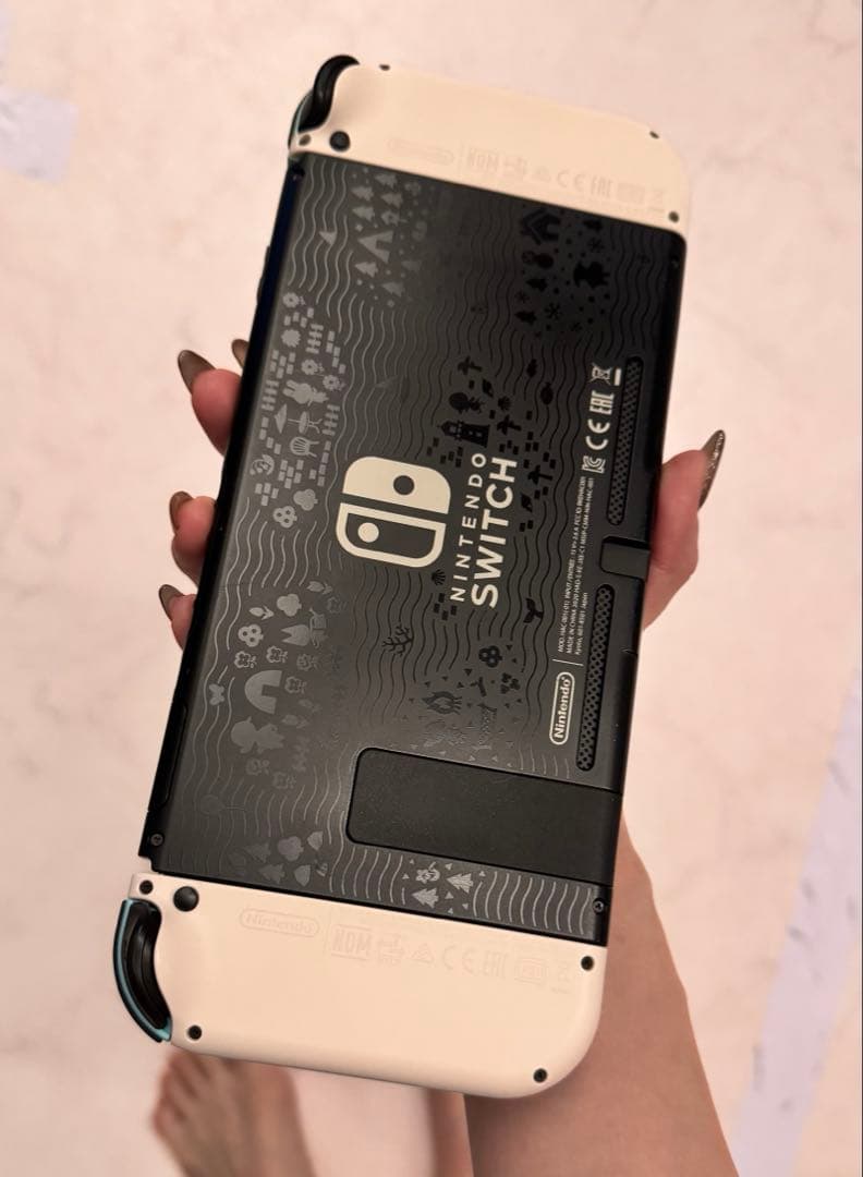 美品 switch 一式 あつまれどうぶつの森 デザイン セット