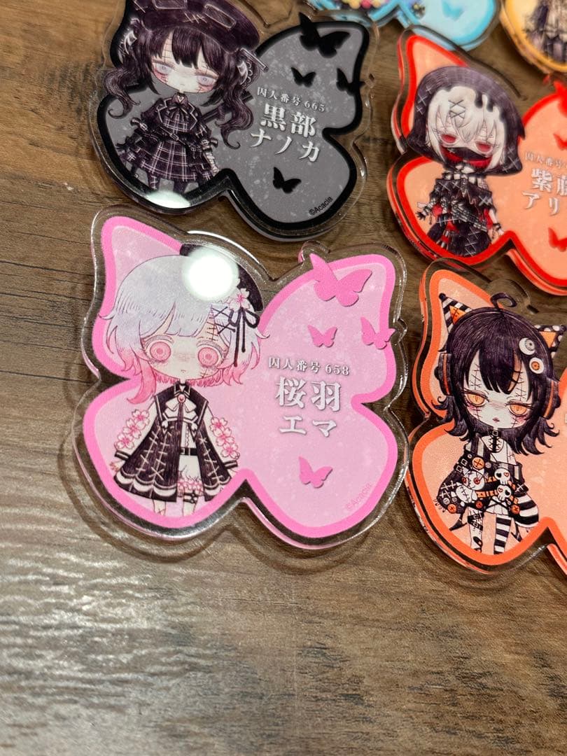 魔法少女ノ魔女裁判　中国カフェ　お名前バッジ　まのさば　セミコンプ