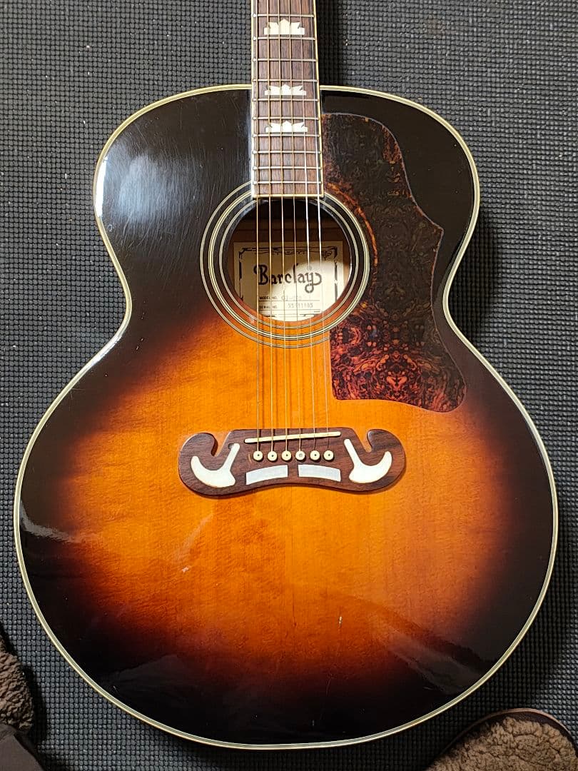 Barelay GJ-350ジャンボ/Gibsonヘッド