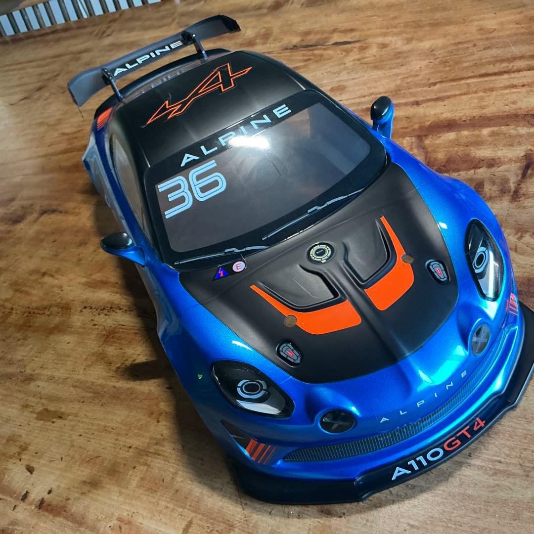 京商　アルピーヌ GT4 デコレーションボディセット FZ02 FAB603