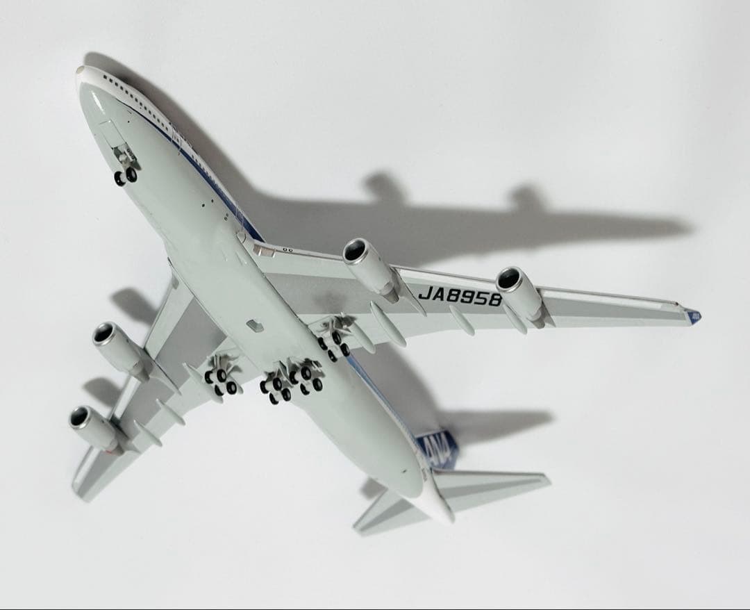 全日空商事 1/400 ANA B747-400 ラストフライトNH40085