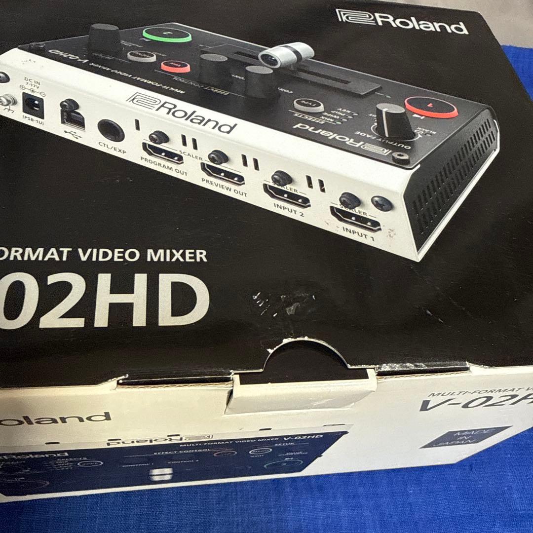 配信機器・PA機器・レコーディング機器 Roland V-02HD