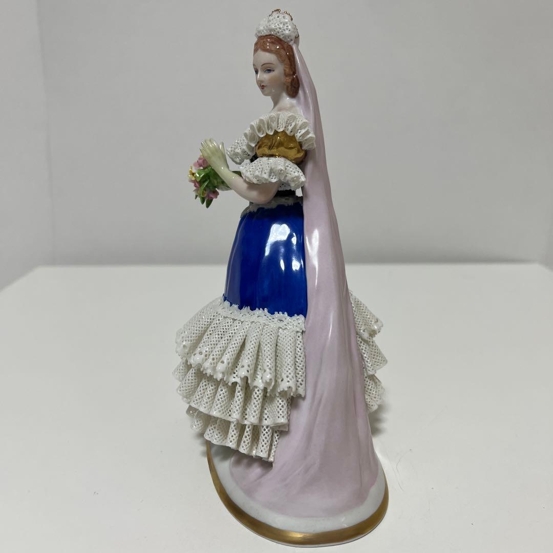 Sitzendorfer レースドール 初めての舞踏会を前にした娘 限定品 中古