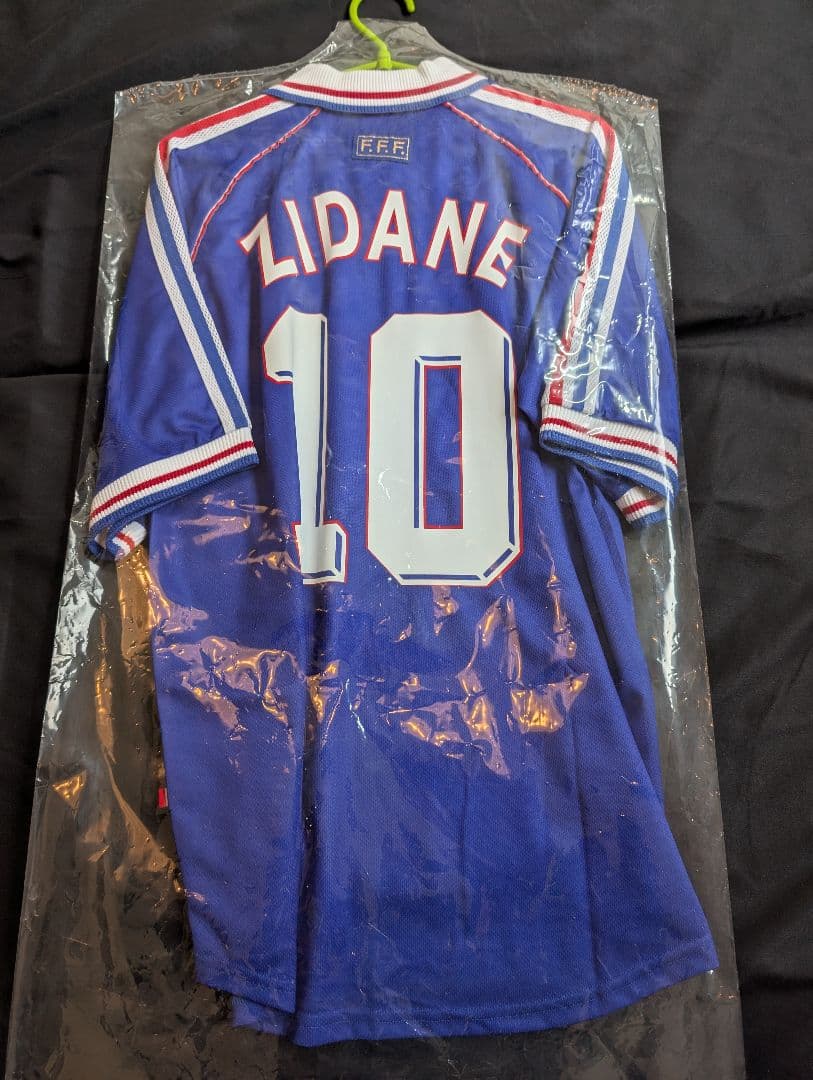 【当時物・新品タグ付き！】ジネディーヌ・ジダン/フランス代表/ホーム/98年W杯