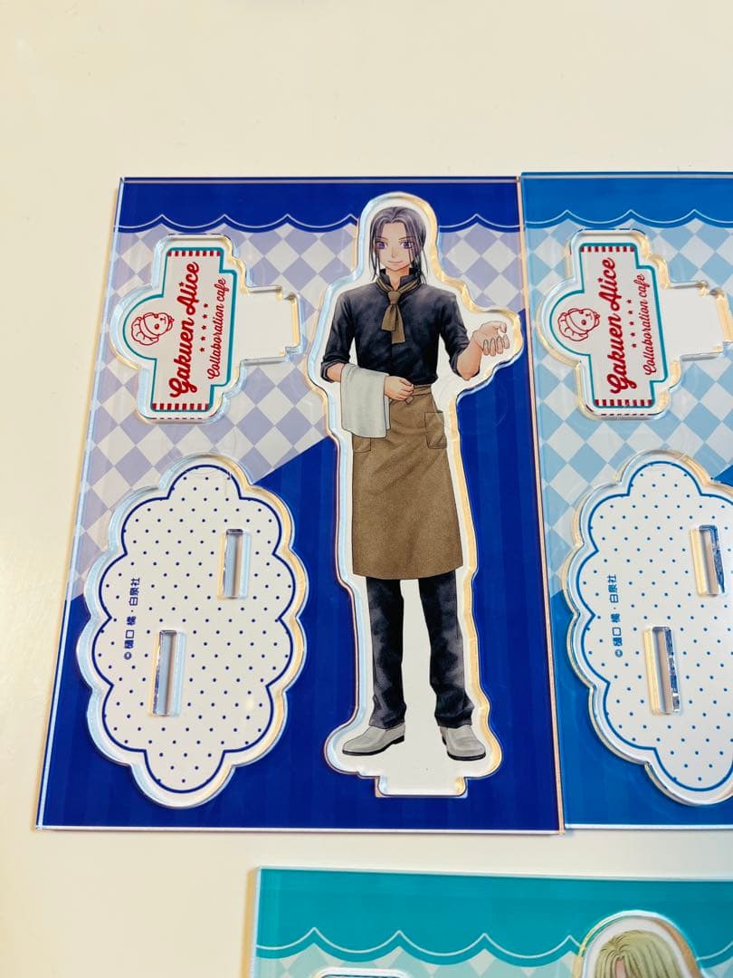 学園アリス コラボカフェアクスタコンプリートセット新品未使用品