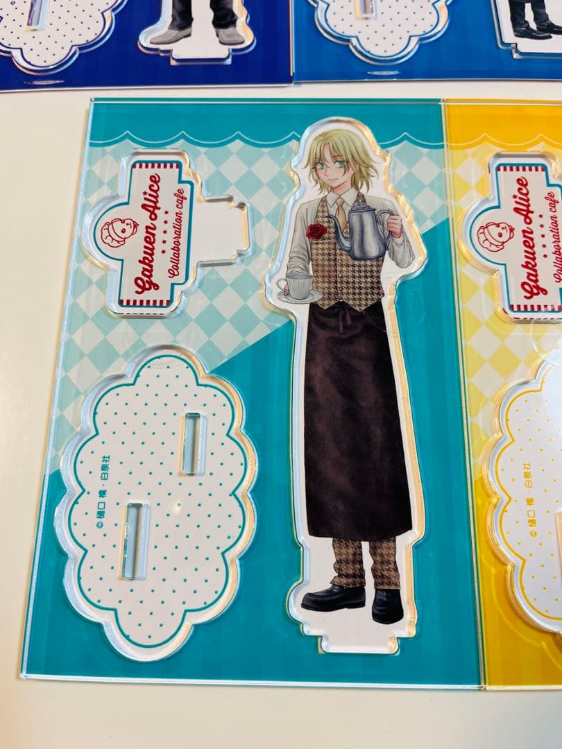 学園アリス コラボカフェアクスタコンプリートセット新品未使用品