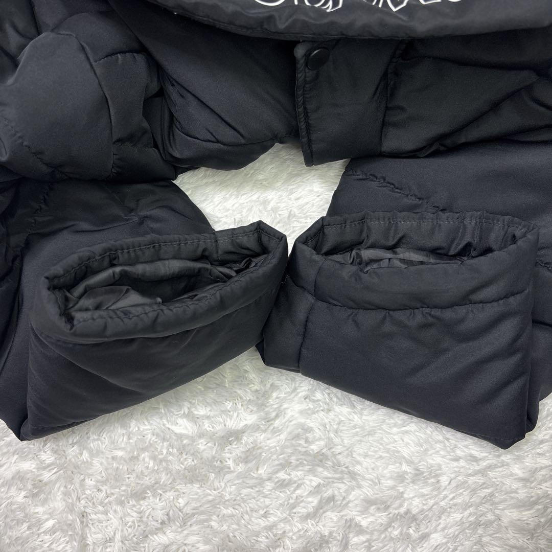 New Balance ニューバランス ベンチコート　フード付き　ブラック　M